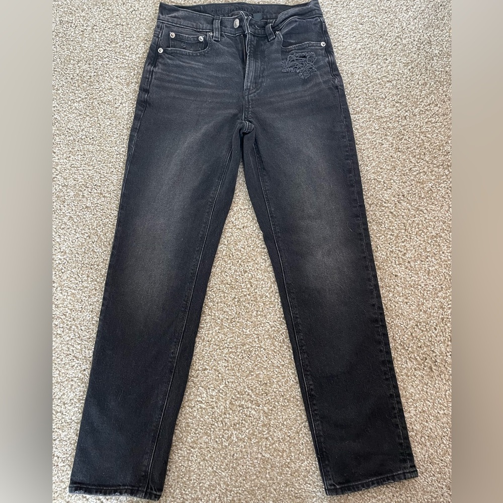 American Eagle stretch mom jeans